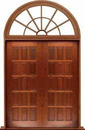 15 panel: double door