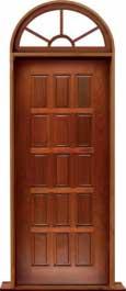 15 panel: double door