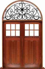 ashgrove: single door + sidelight on left