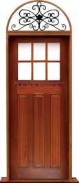ashgrove: single door + sidelight on left