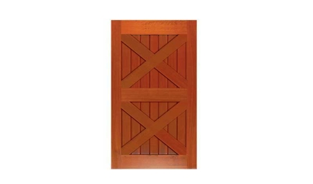 cross brace jumbo barn door: door only