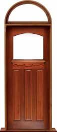 federation archtop: single door +  two sidelights