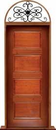 horizontal 4 panel: double door + sidelight on right