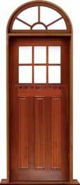 ashgrove: single door + sidelight on left