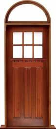 ashgrove: single door + sidelight on left