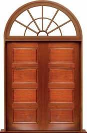 horizontal 4 panel: double door + sidelight on right