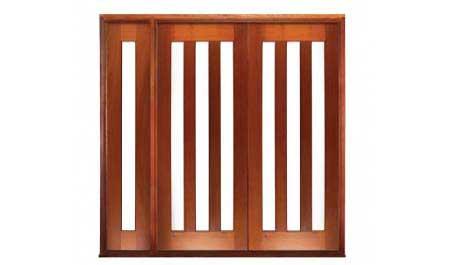 java: double door + sidelight on left