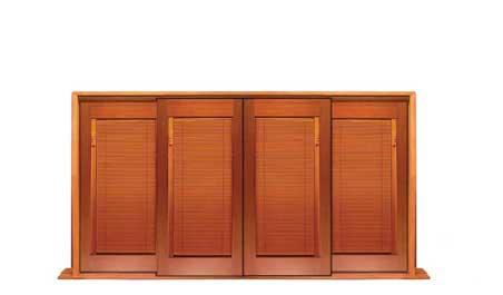 vista: four sash window (2 sliding)